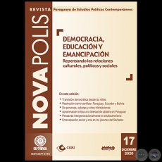 DEMOCRACIA, EDUCACIN Y EMANCIPACIN - N 17 DICIEMBRE 2020 - Director: MARCELLO LACHI